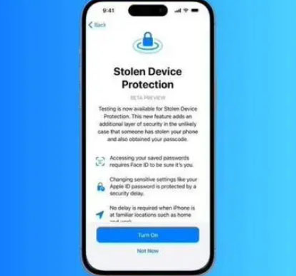 宜川苹果授权维修店分享被盗设备保护功能开启方法