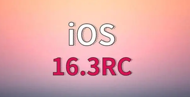 宜川苹果手机维修分享iOS 16.3 RC版升级_iOS 16.3 RC版一键刷机教程 